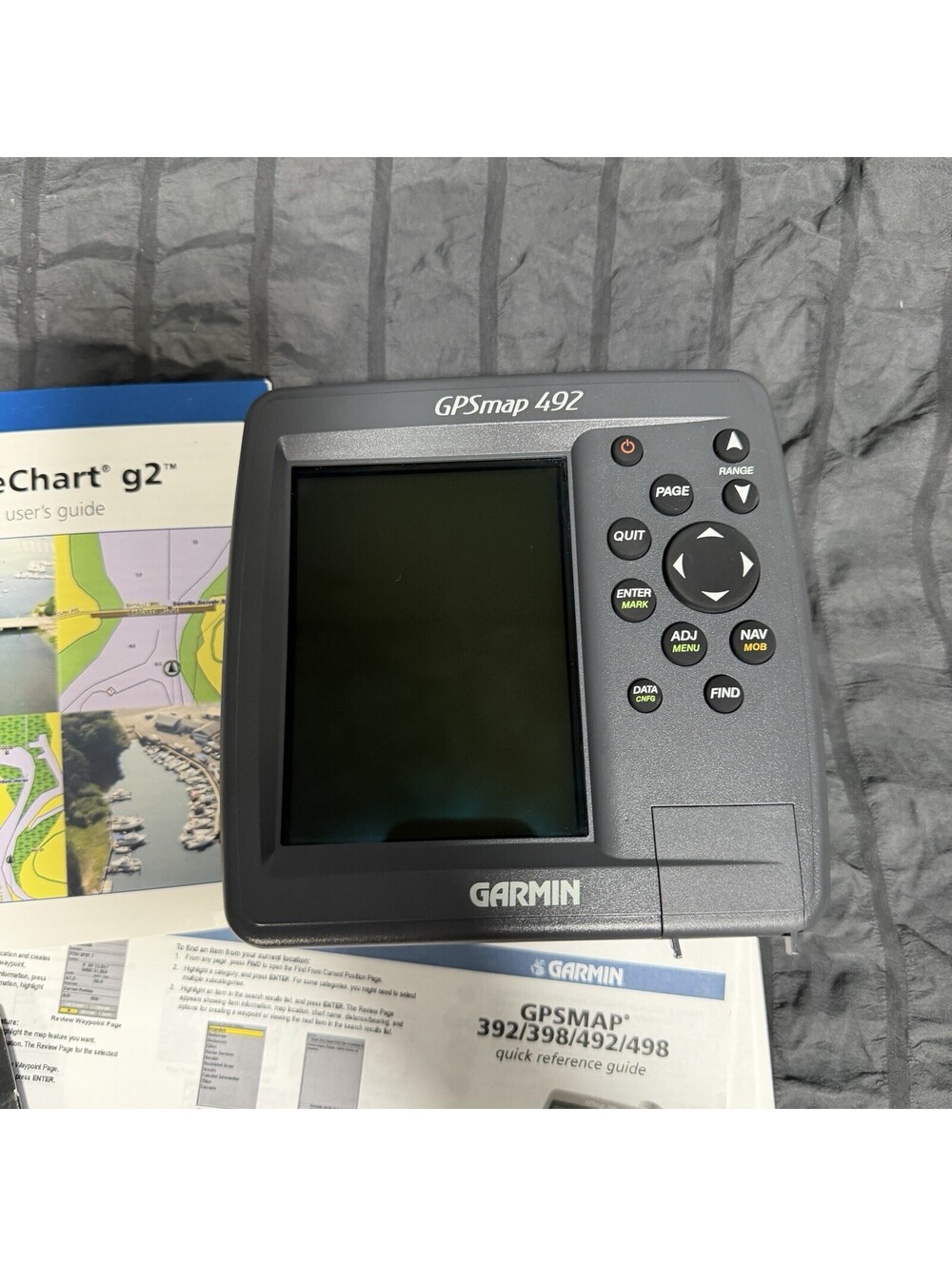 GARMIN GPSMAP 492 Color 5" Chartplotter - Picture 3 of 7